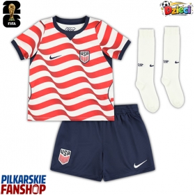 Koszulka piłkarska Stany Zjednoczone Christian Pulisic #10 Strój Domowy dla dzieci MŚ 2026 tanio Krótki Rękaw (+ Krótkie spodenki)